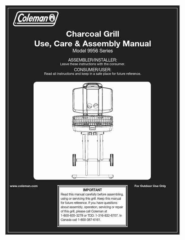 Coleman Charcoal Grill 9956-page_pdf